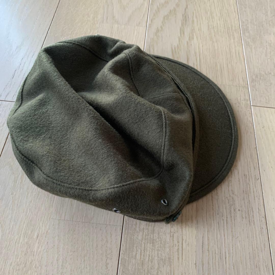 HUMAN MADE オリーブグリーンキャップ