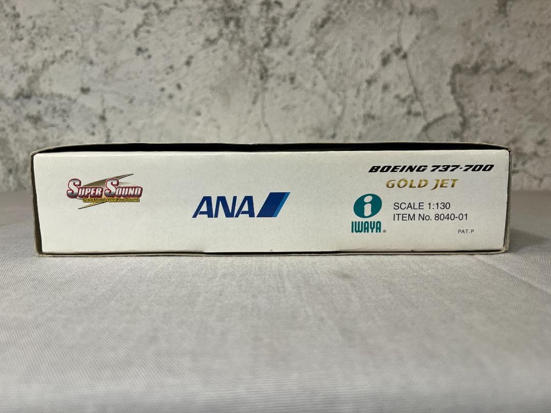 ⭐︎ANA B737-700⭐︎ サウンドジェット　ゴールドジェット　イワヤ