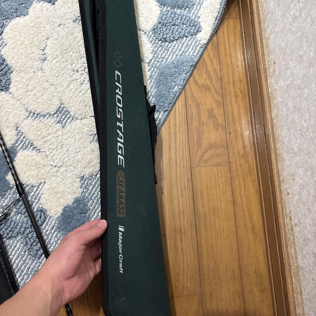 3代目クロスステージ CR-90-4.3M シーバスロッド ロッドケース付き