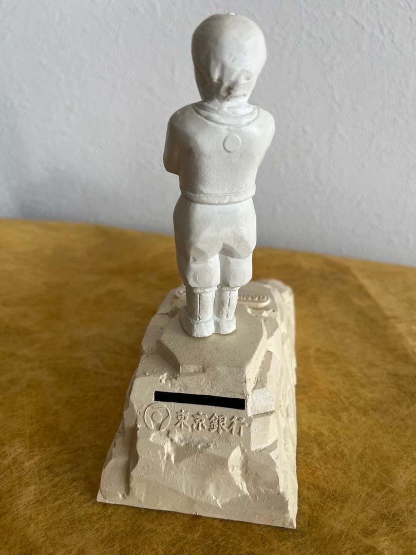 東京銀行　貯金箱　アルプホルンを吹く少年　昭和レトロ