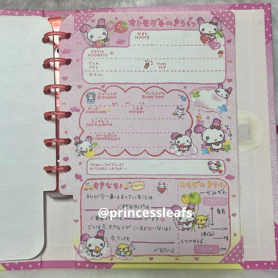 平成 プロフィール帳 レア モコピコうーちゃん