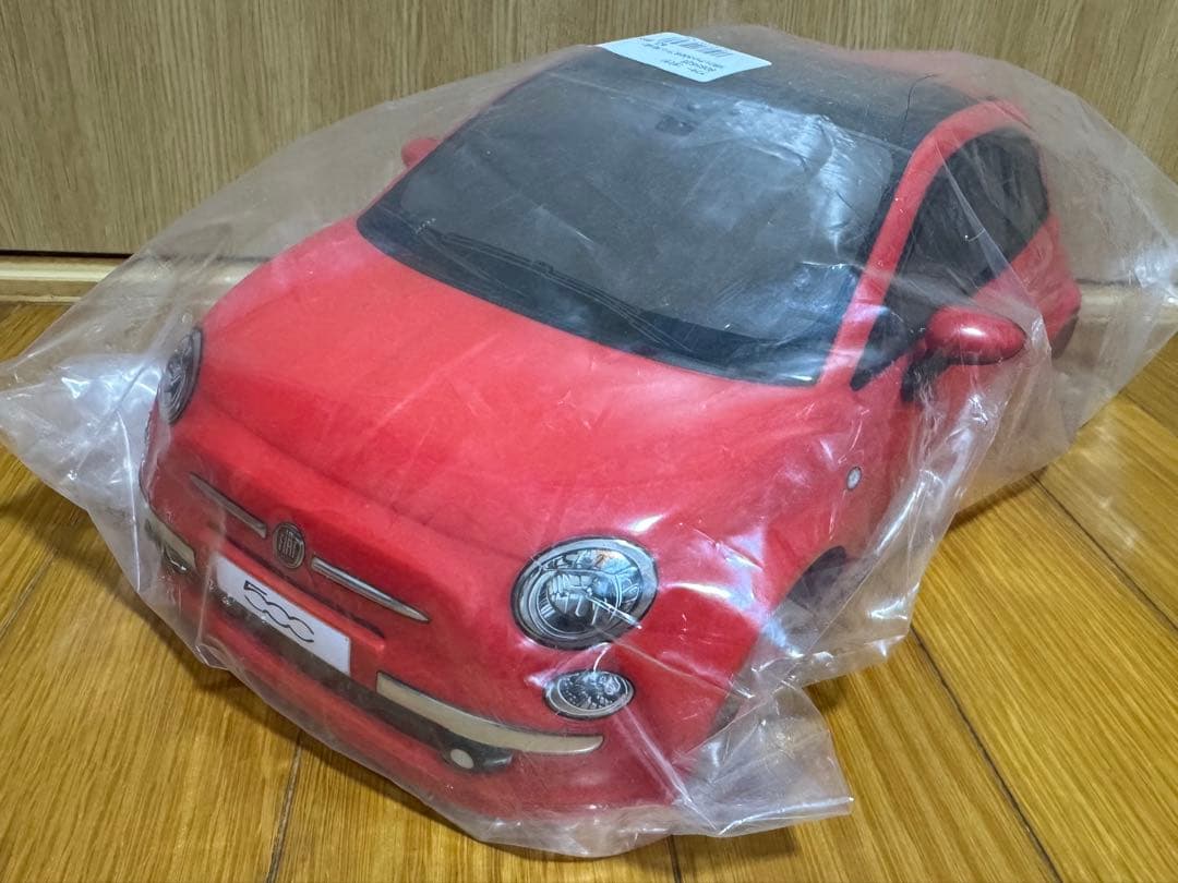 FIAT500 タミヤアフターパーツ 完成品 スペアボディ Mシャーシ用