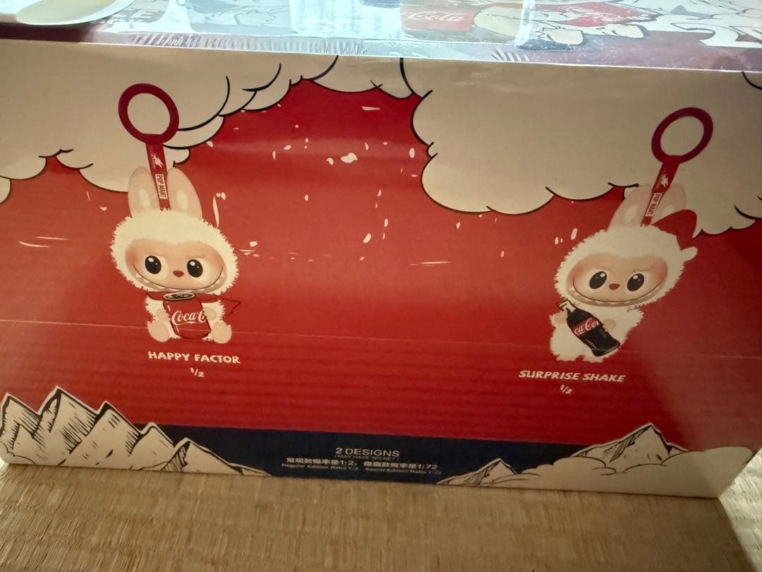 サンダーバード　THE MONSTERS LABUBU ぬいぐるみ コーラ