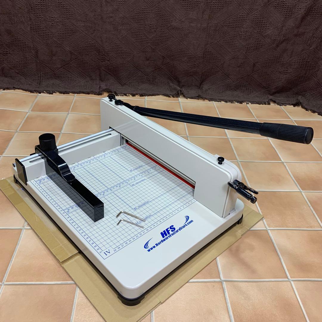 【極美品】HFS 大型裁断機 ペーパーカッター A4サイズ 事務 オフィス