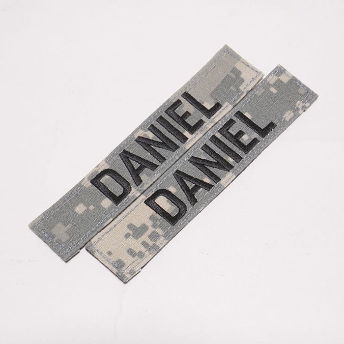 リック様用 オーダー実物ACU ネームワッペンセット