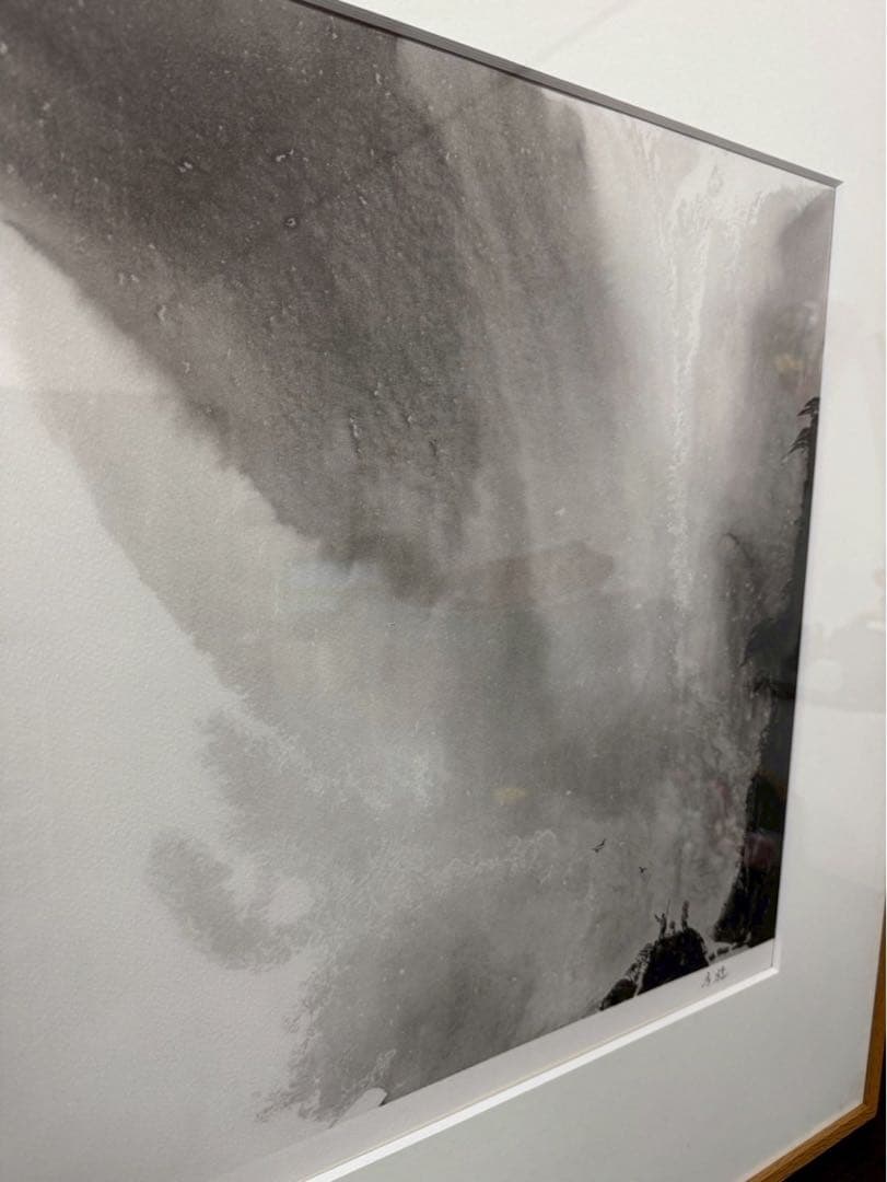 馬驍　makyo 水墨画　リトグラフ　エディションナンバー入り