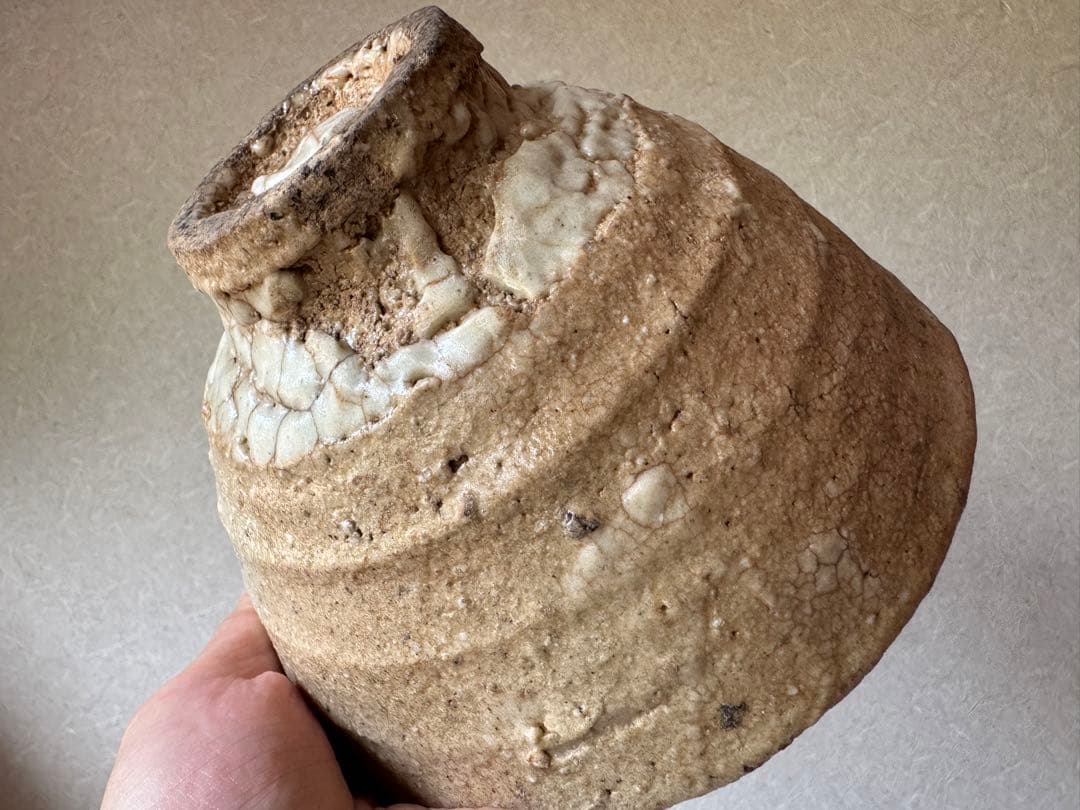 個展代表作　大前悟　鬼ヶ島井戸茶碗