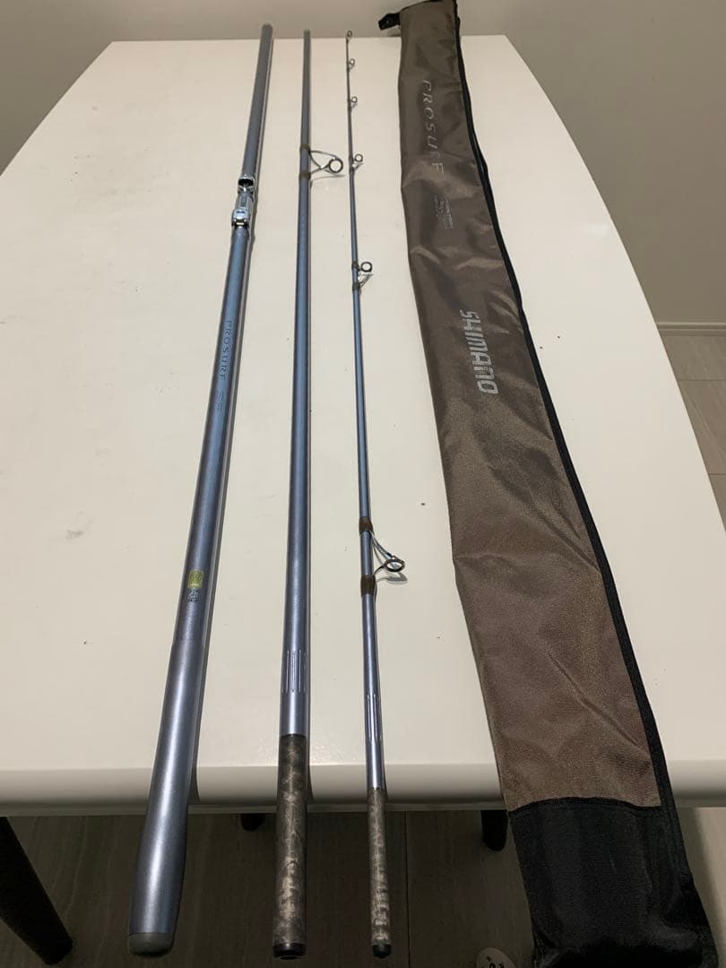 SHIMANO シマノ　PROSURF 405BX 投げ竿 収納ケース付き　並継
