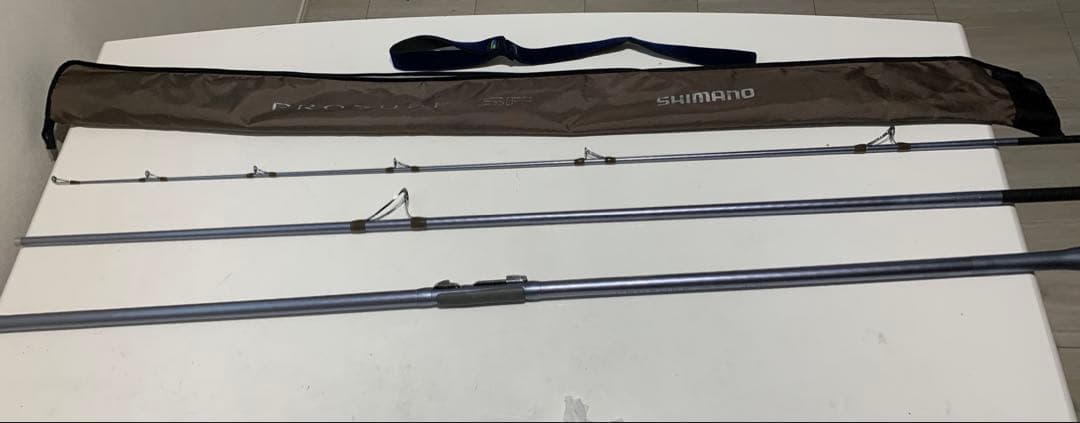 SHIMANO シマノ　PROSURF 405BX 投げ竿 収納ケース付き　並継