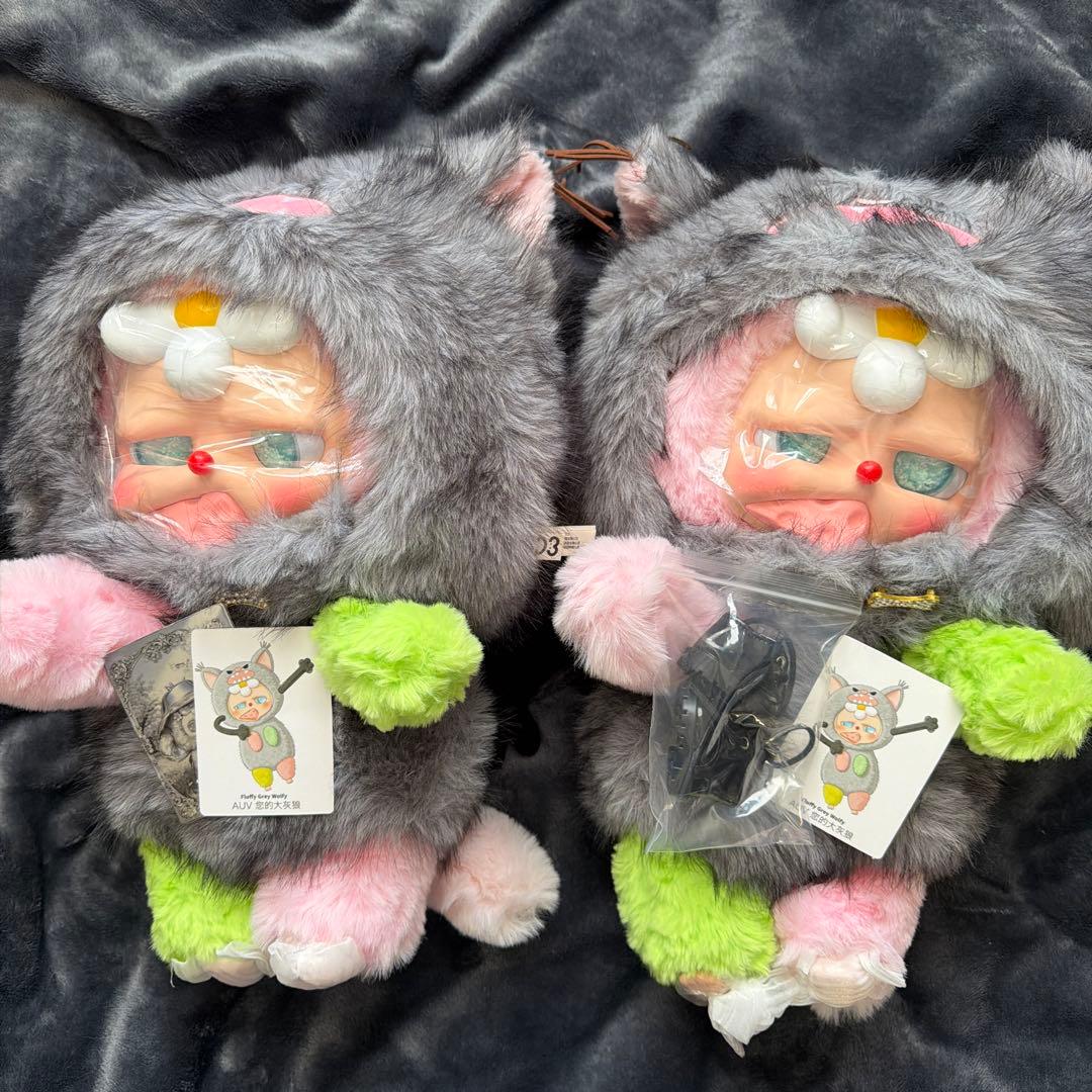 SD3 600% V3 シリーズ ぬいぐるみ　オオカミちゃん　ゴキブリ 3セット