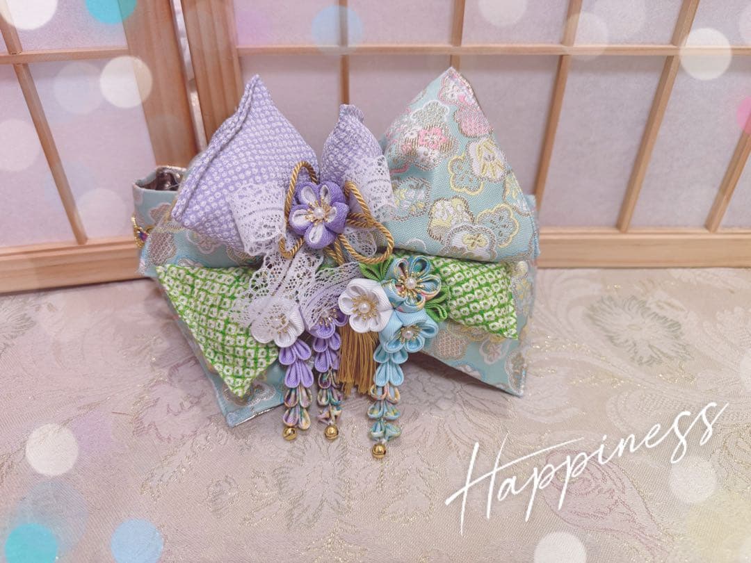 B459.pon2pan2☆犬お着物☆犬オーダーお着物☆2ウェイお着物