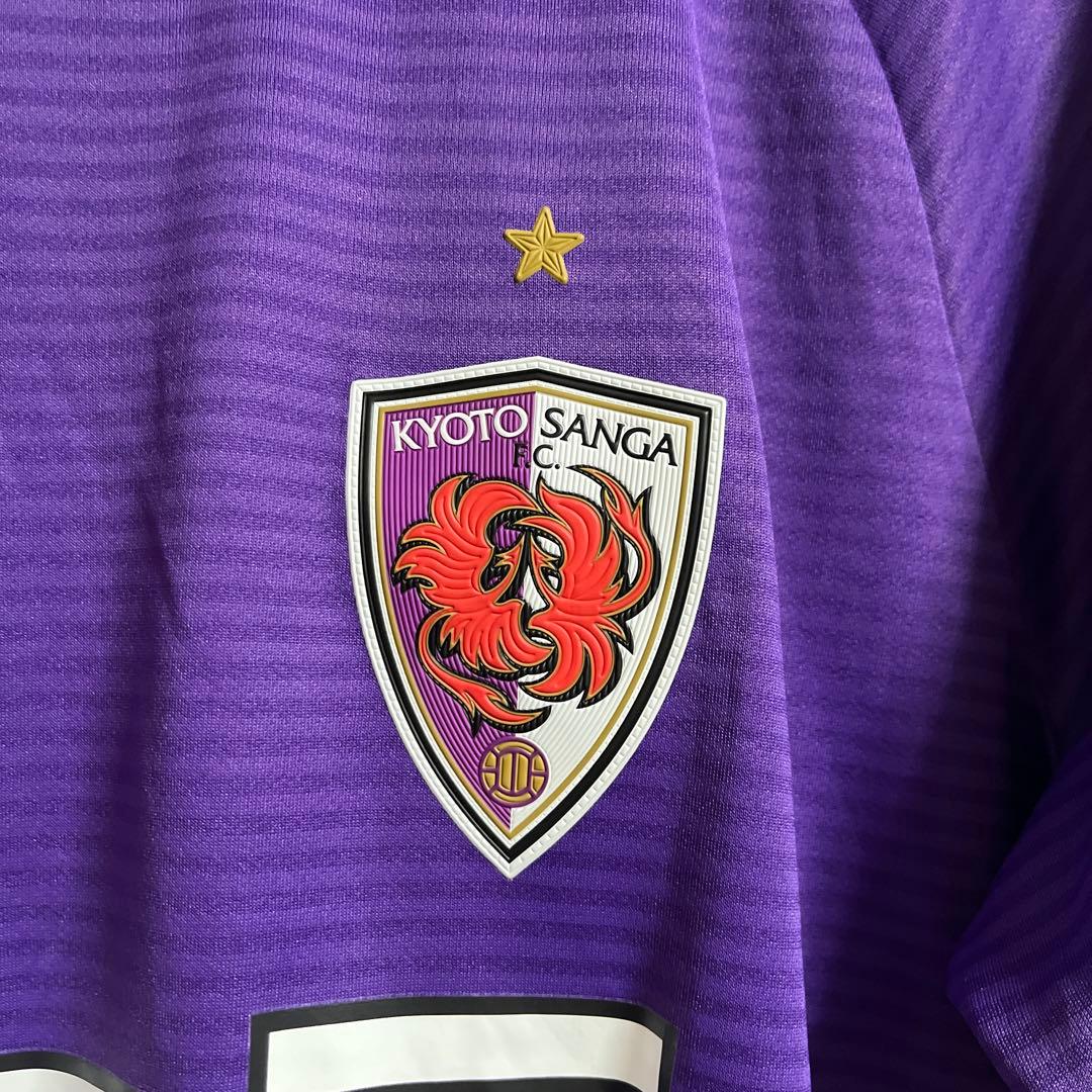 美品　京都　サンガ　重廣卓也　サッカーユニフォーム　XL