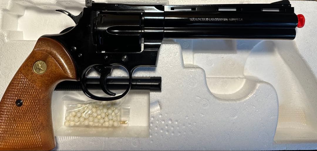 タナカ コルトパイソン Rモデル ガスリボルバー