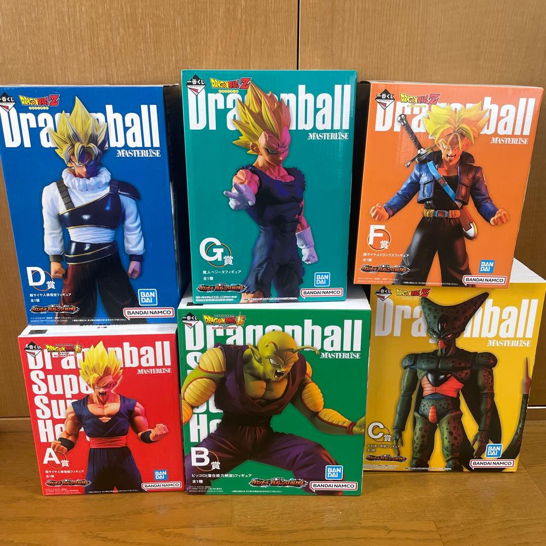 ドラゴンボール 一番くじ VSオムニバスULTRA 6体セット セル第一形態等