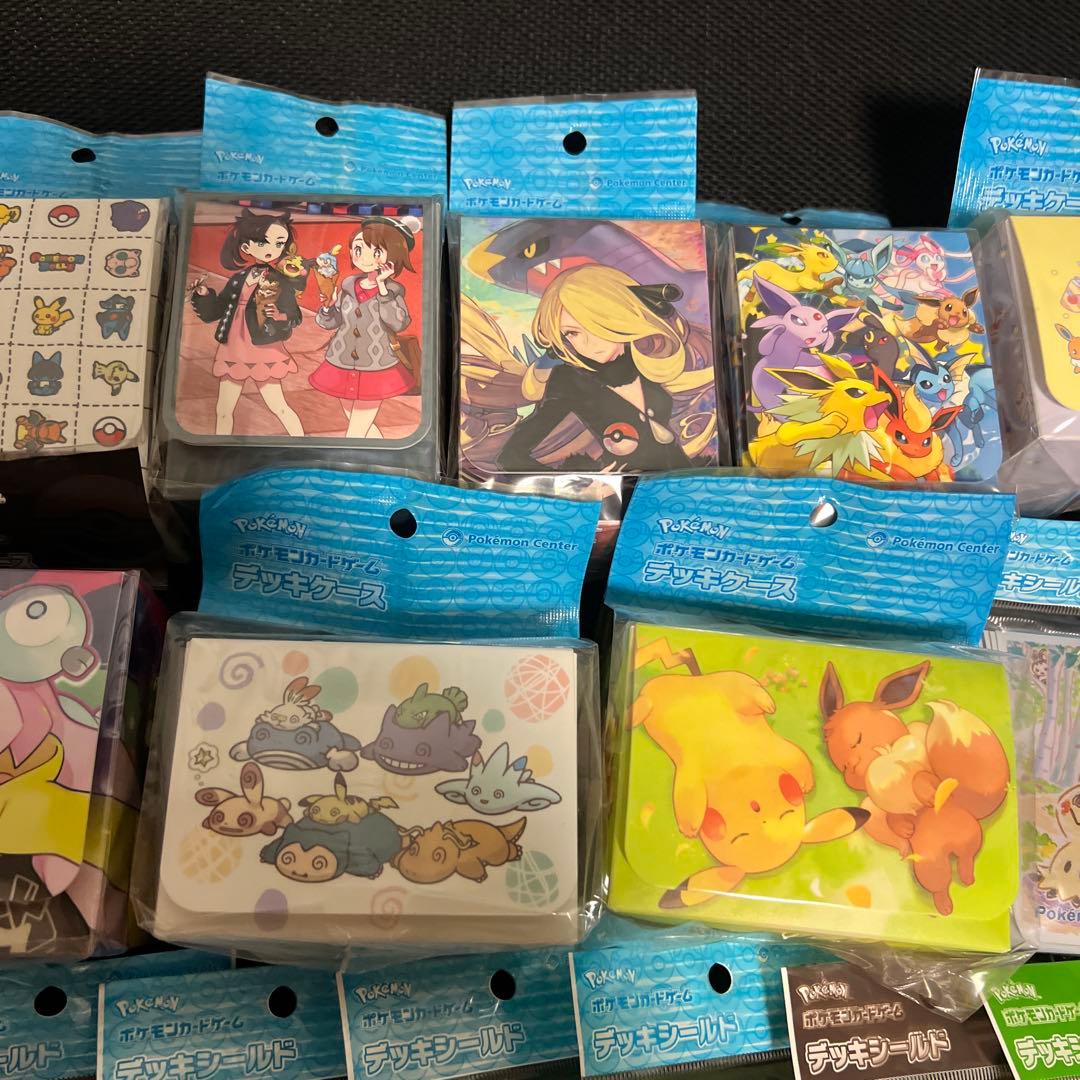 ポケカ　デッキケース　10個　デッキシールド　26個　計36個