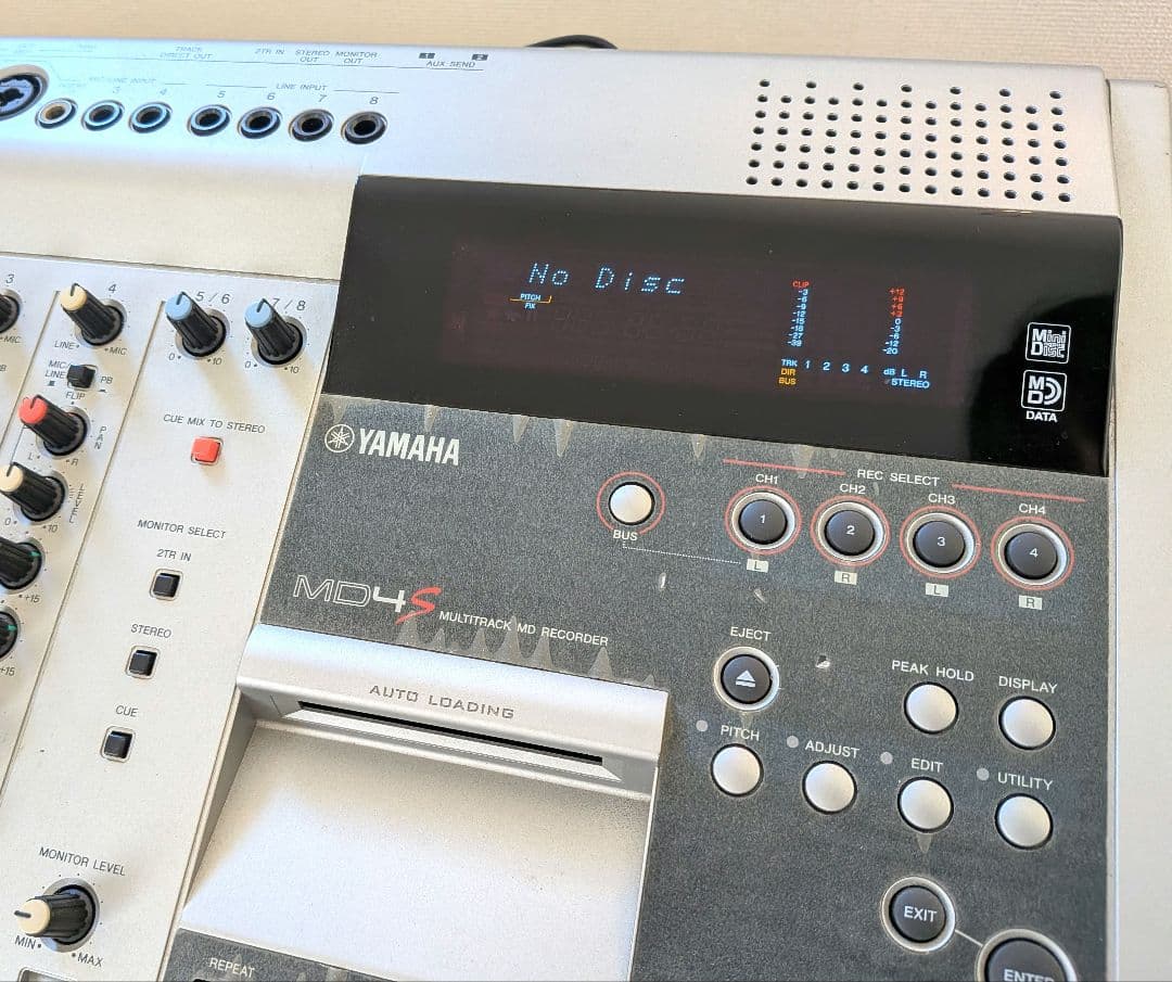 YAMAHA MD4S 【MDデータ2枚、専用キャリングケース付き】