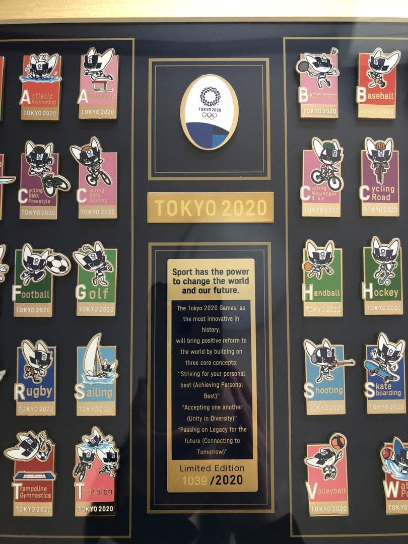 ☆東京2020オリンピック ☆ 【限定商品】ピンバッジセット