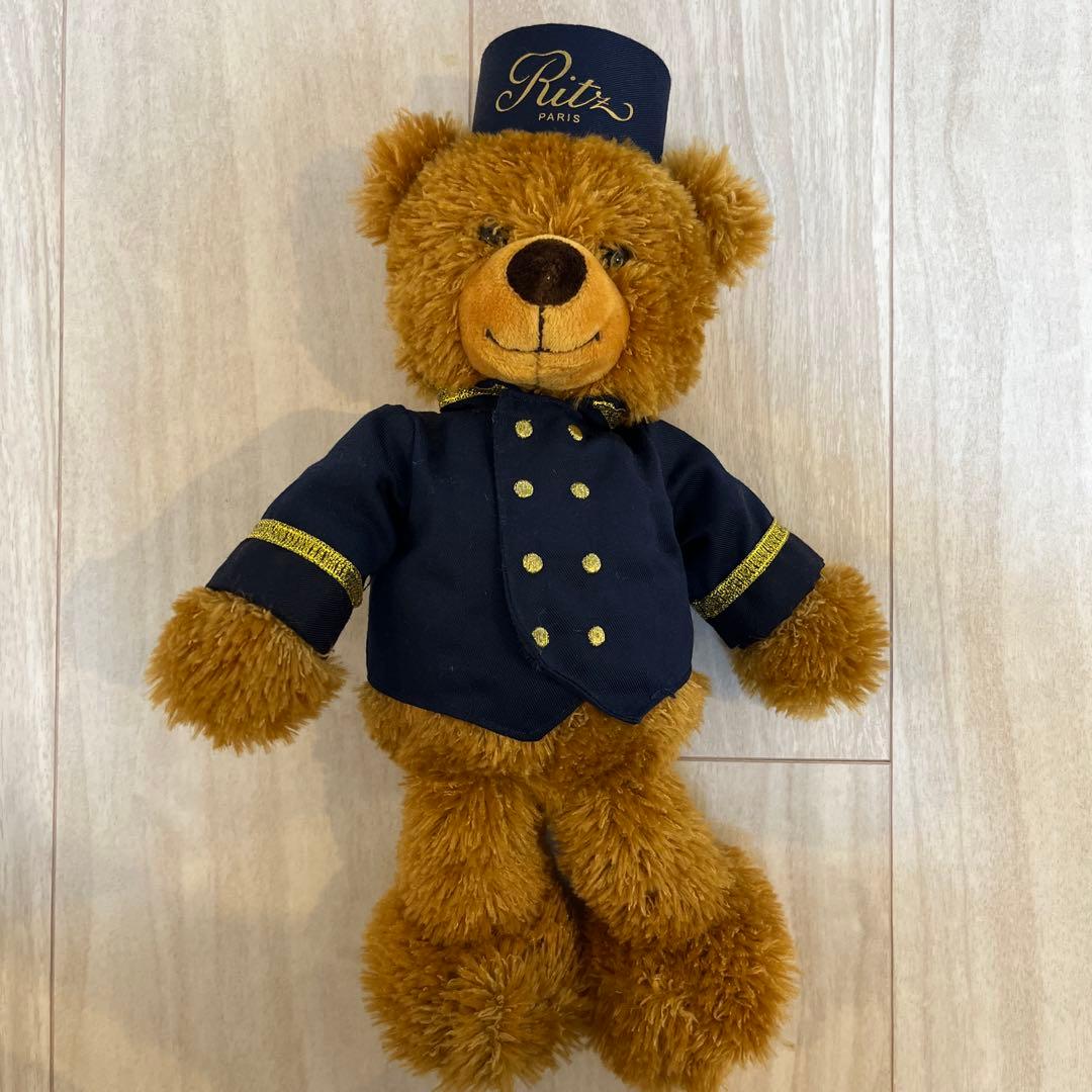Ritz Paris 制服クマのぬいぐるみ 約30cm