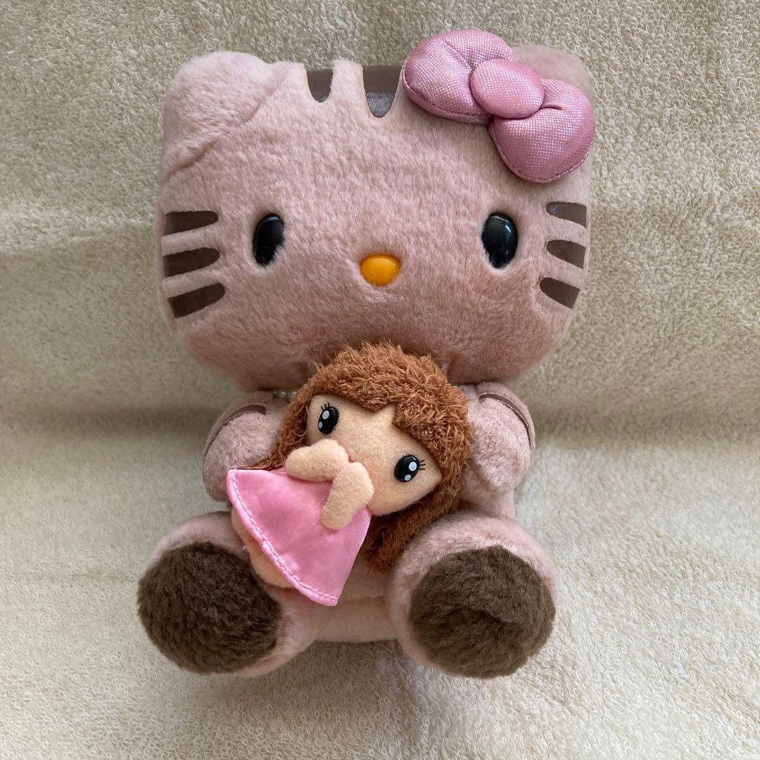 ハローキティ　ぬいぐるみ　しょこたん　コラボ　サンリオ　中川翔子　平成レトロ