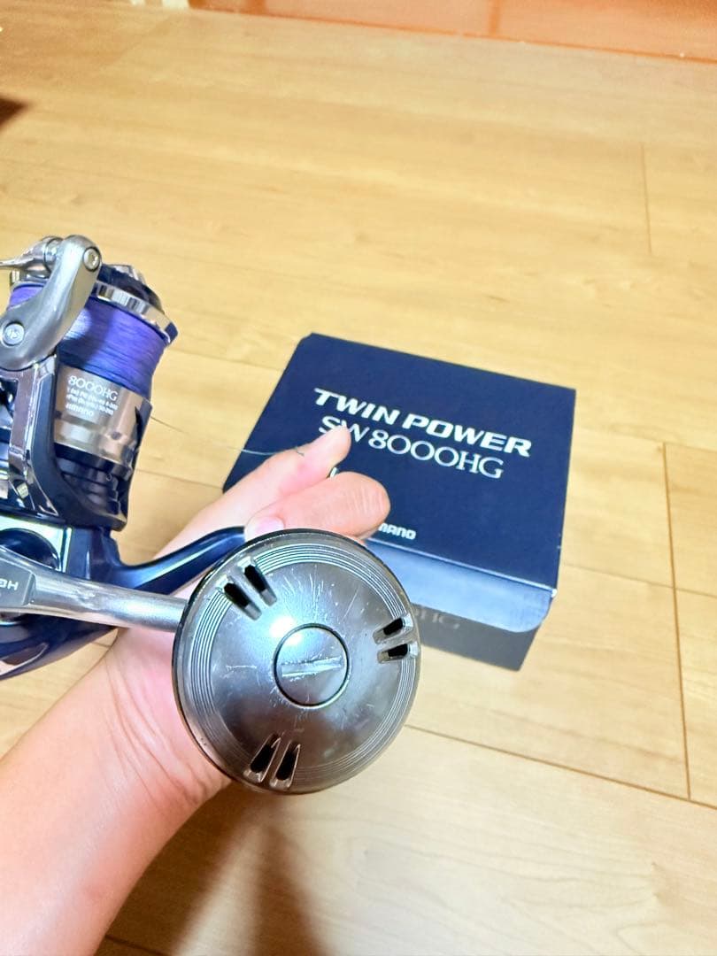 リール SHIMANO TWIN POWER SW8000HG