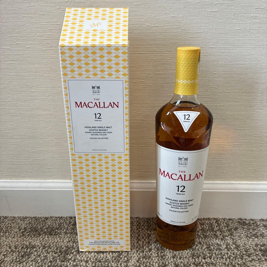THE MACALLAN カラーコレクション12年 シングルモルトウイスキー