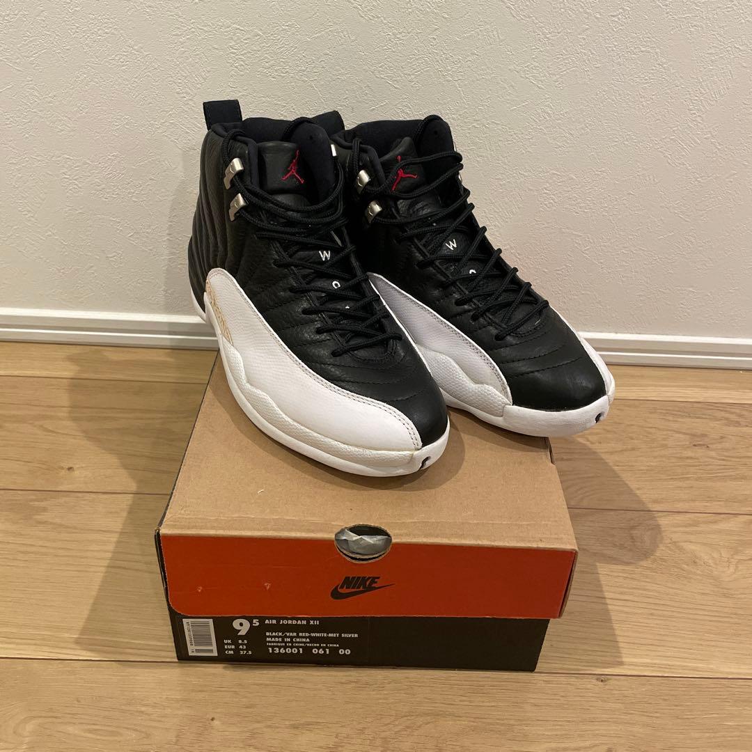 ナイキ　NIKE AIR JORDAN Ⅻ BLACK/VAR size9H