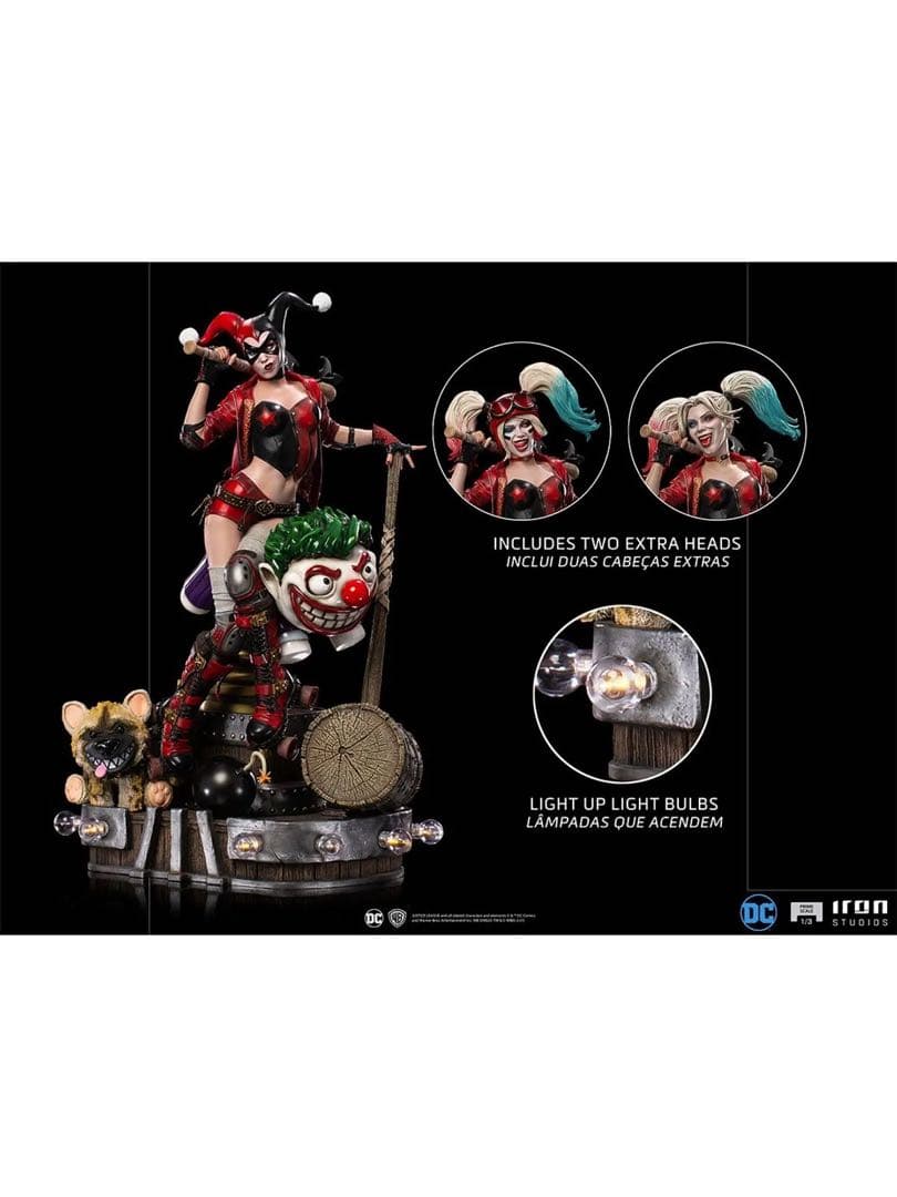 Iron Studios 1/3 スタチュー アイアンスタジオ ハーレイクイン