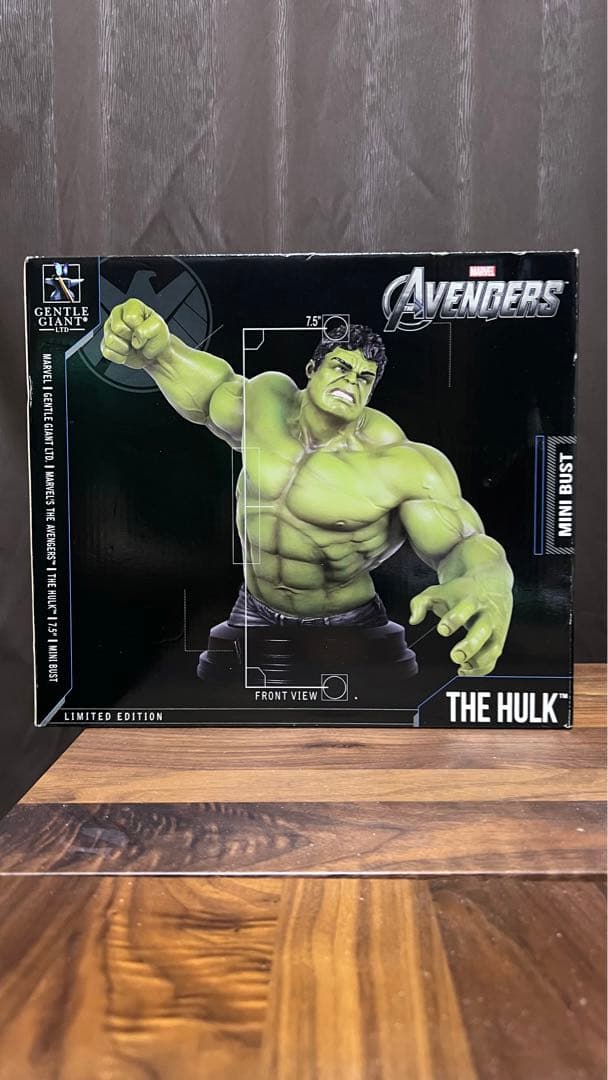 ジェントルジャイアント ハルク アベンジャーズ マーベル ミニバスト
