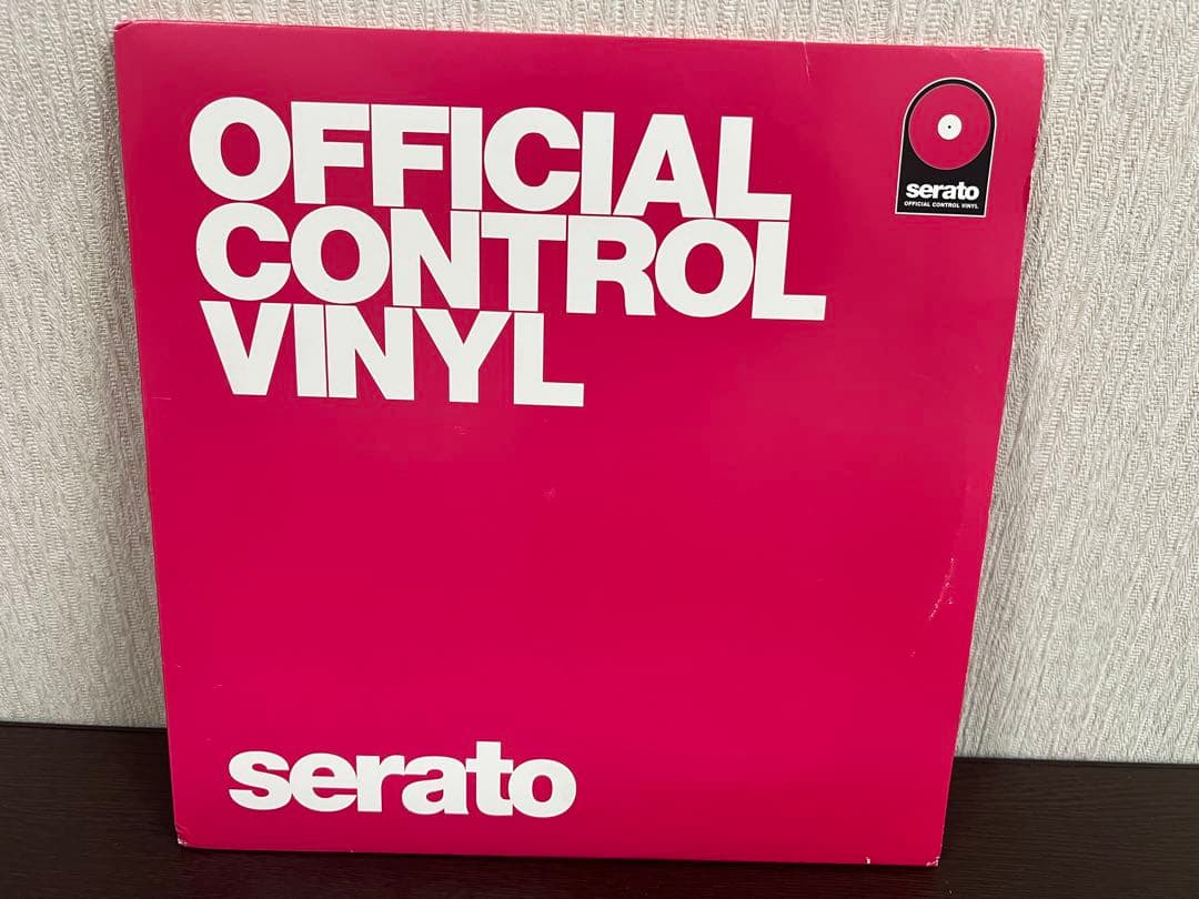 Serato OFFICIAL CONTROL VINYL ピンク