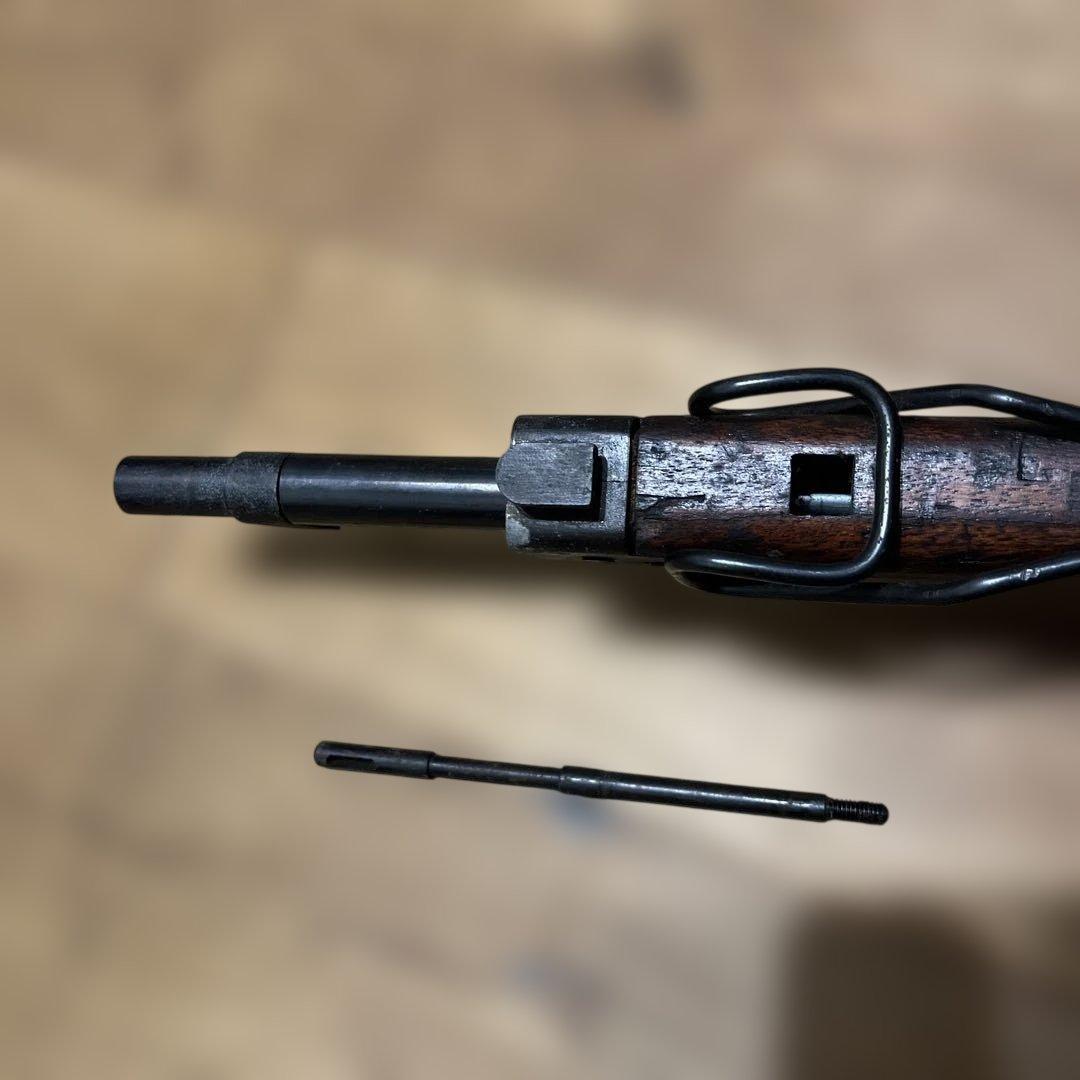 中田商店、タナカ製？九九式短小銃　実物ストック　銃剣付き　警察予備隊