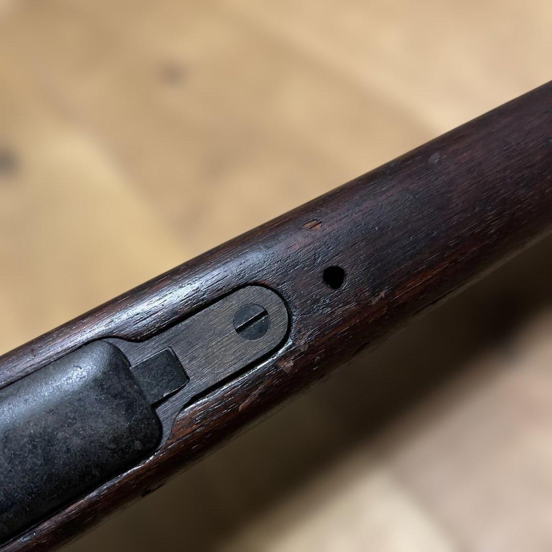 中田商店、タナカ製？九九式短小銃　実物ストック　銃剣付き　警察予備隊