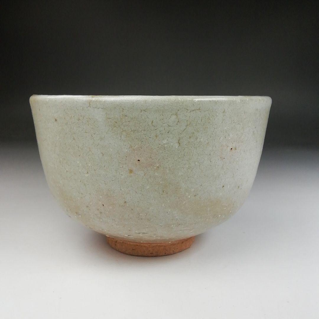 Ｔ８２６　茶碗　『灰釉　老松』『杣山契月 造』　共箱　抹茶碗　茶道具