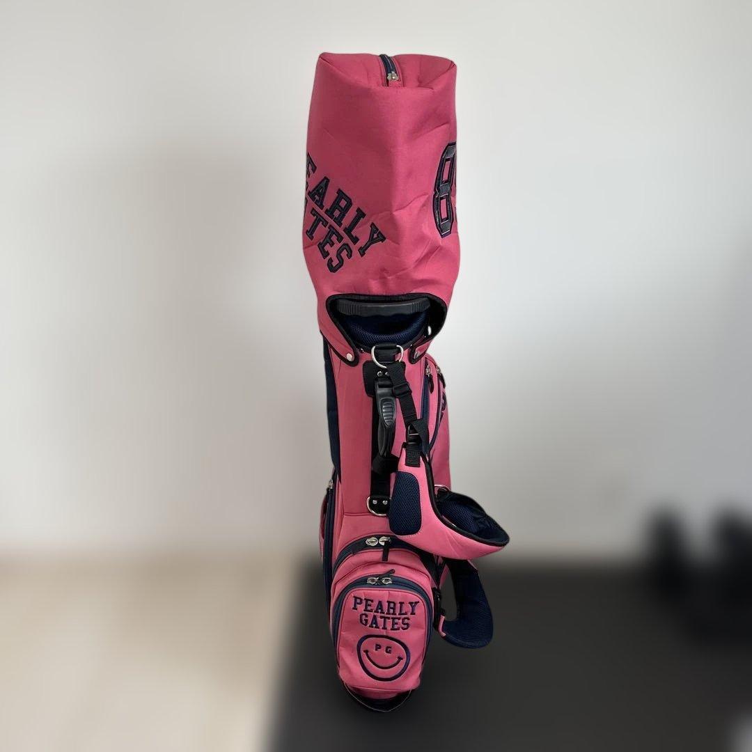 パーリーゲイツ スタンド式キャディバック ピンク