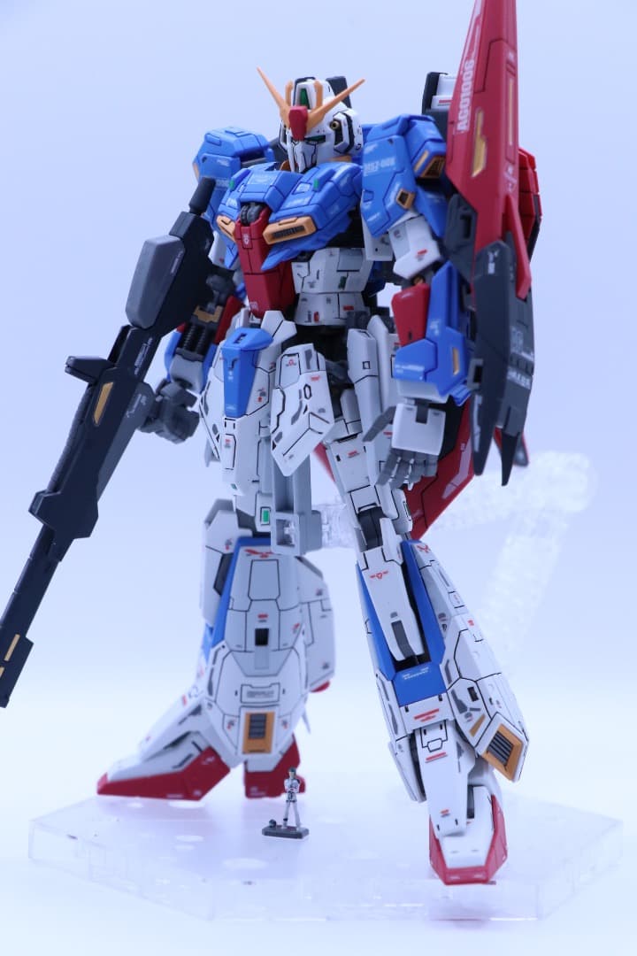 RG 1/144 ゼータガンダム Zガンダム 【改修 塗装 完成品】