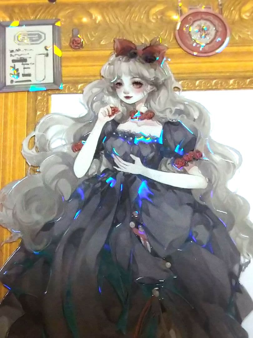 J711＃红玫瑰庄园(贝壳光)迷雾森林切り売り海外人物マステ女の子