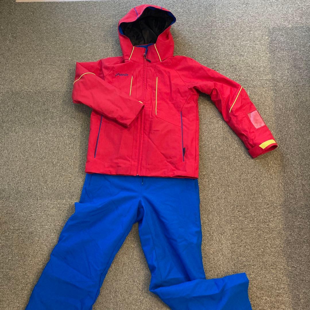 phenix スキーウェア 赤 青 サイズ135〜155