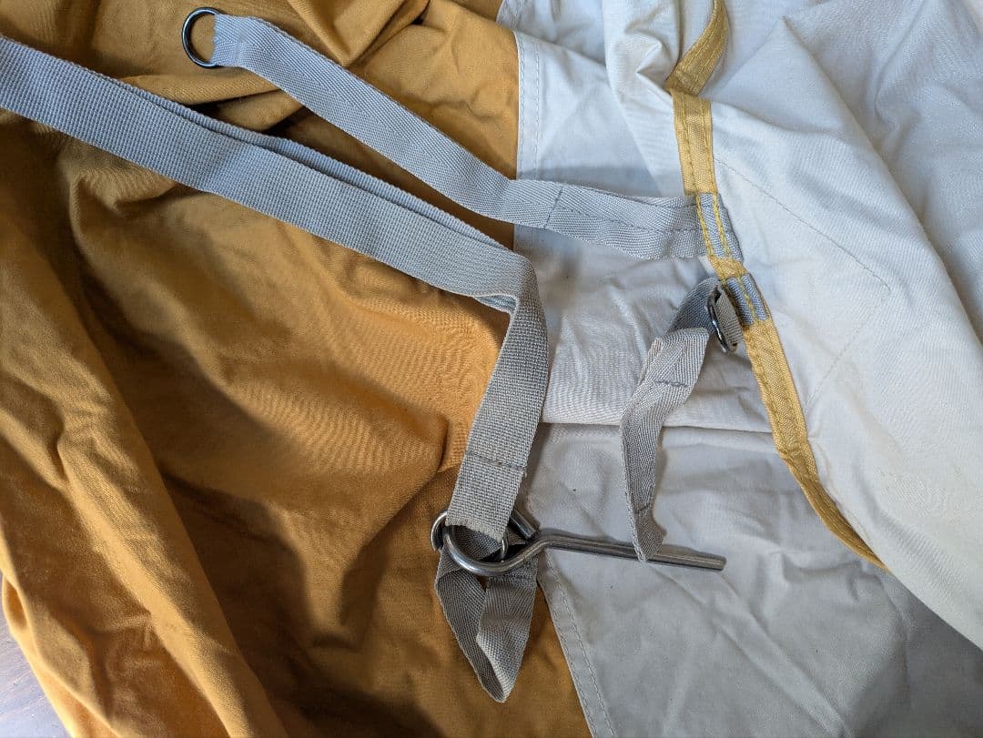 【1/3個口】チャムス　エーフレームテントT/C 4　スクエアタープセット