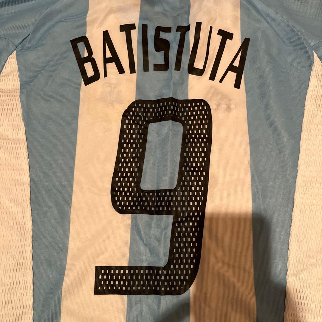 アディダスアルゼンチン BATISTUTA 9番　サイズ2XO