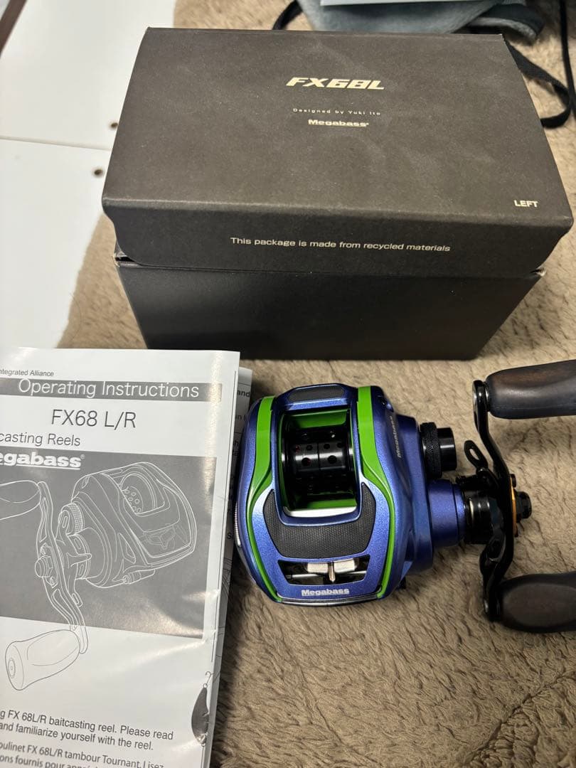 Megabass FX68L ベイトリール
