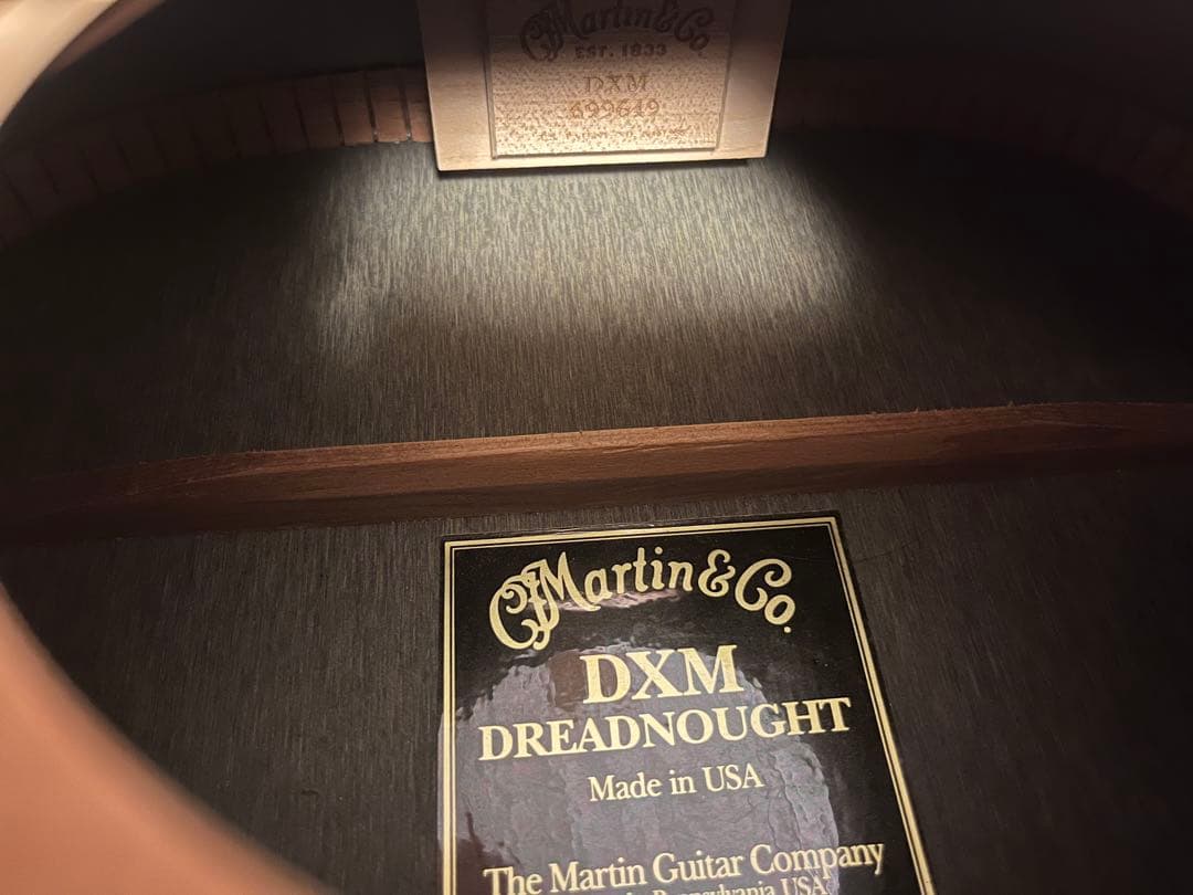 G*y様 Martin DXM DREADNOUGHTアコギ（訳あり）ハードケー