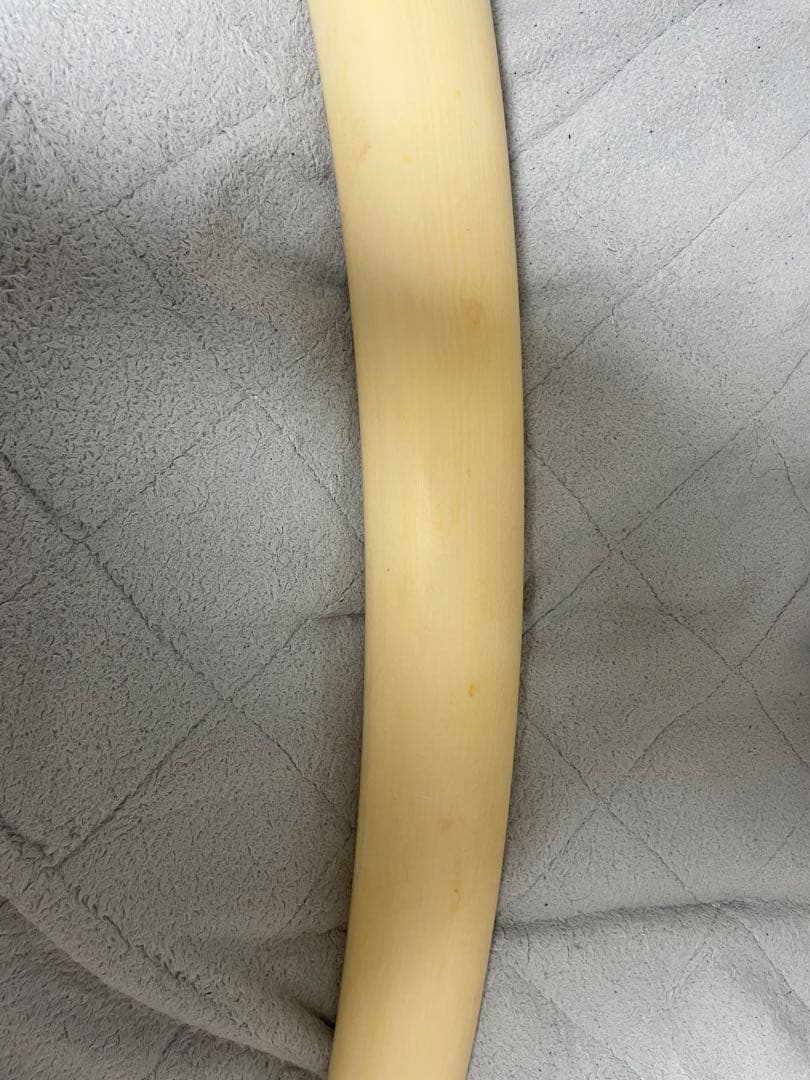 鈴*凱様 （超特大）象牙風レプリカ置物　レジン　練物