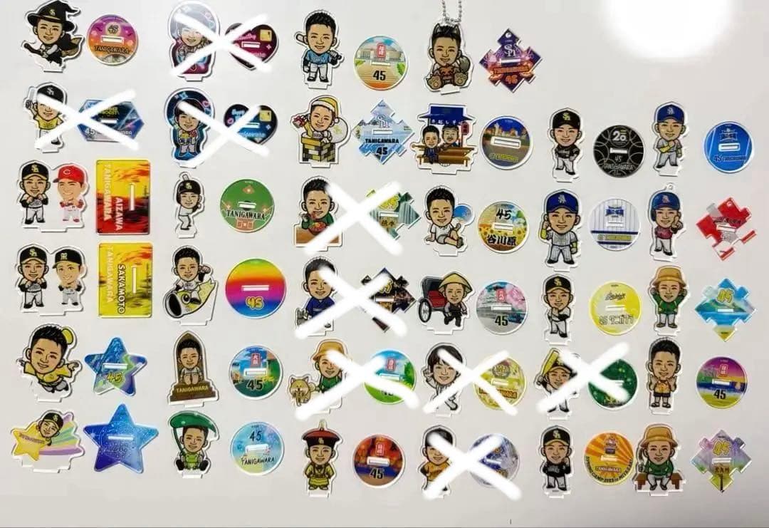 若鷹ガチャ 谷川原健太 ミニアクスタ まとめ売り バラ売り可