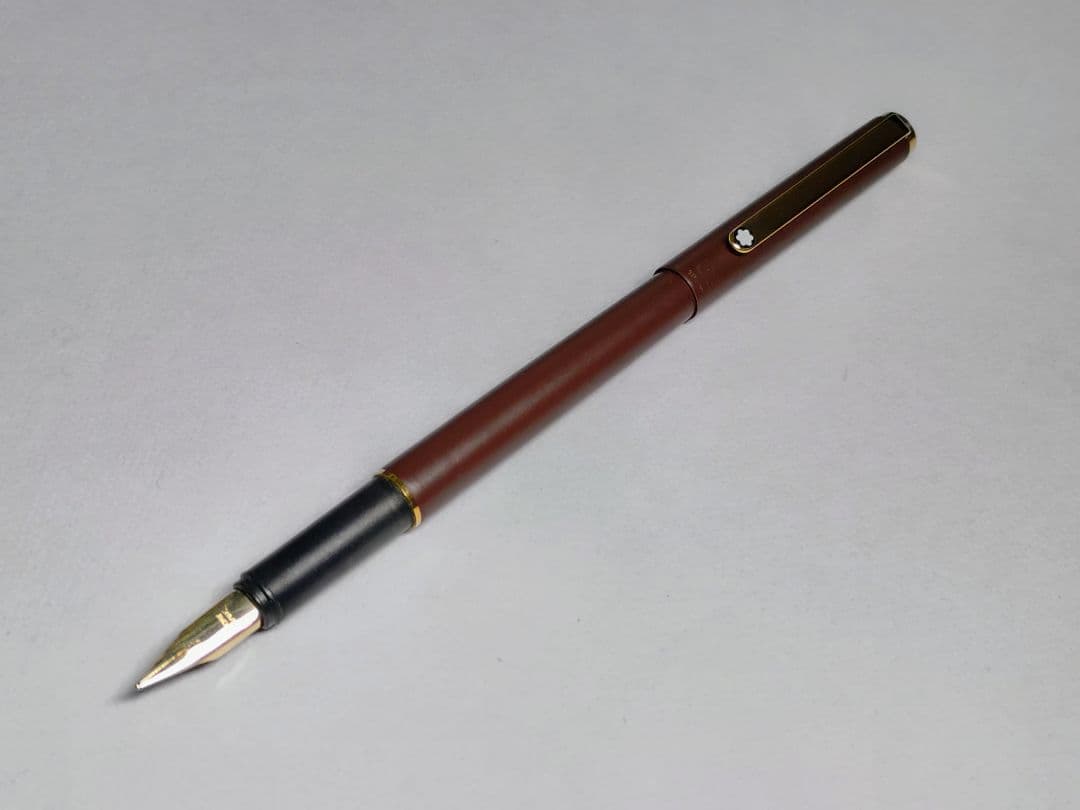 最終値下げ！＜おまけ2点付き＞モンブラン144ボルドーEFに中字Mと純正インク