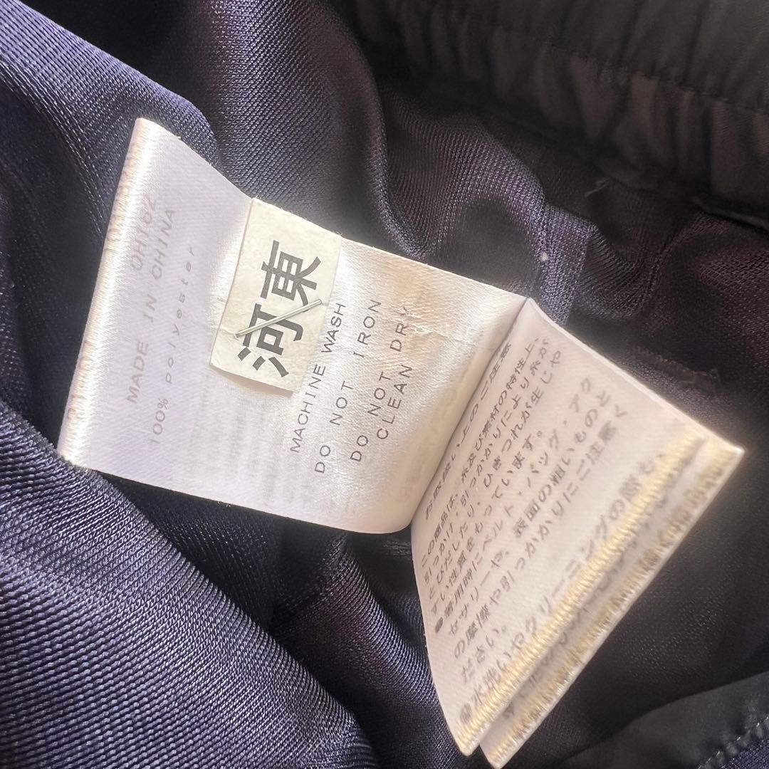 Pearly gates パーリーゲイツ　サイドロゴ　イージーパンツ　裏地　蓄熱