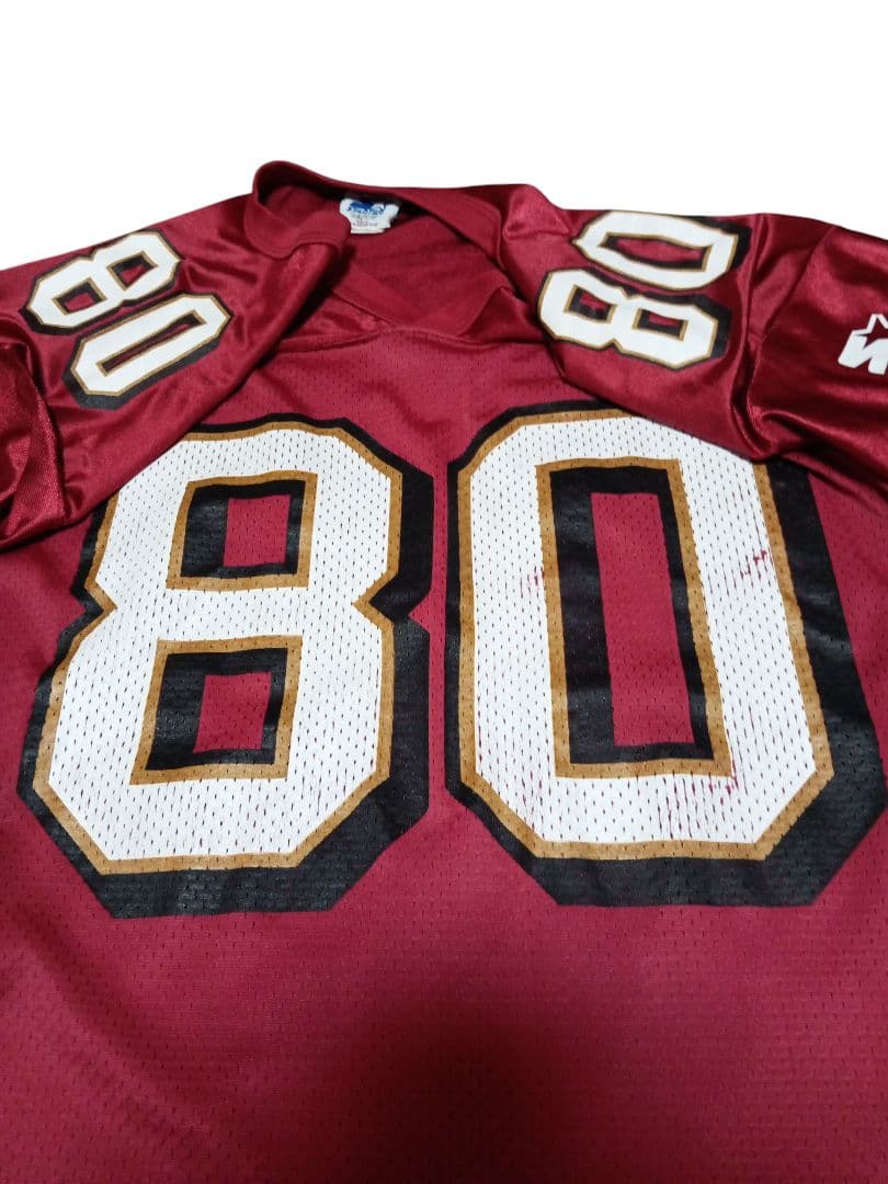 STARTER サンフランシスコ・49ers ゲームシャツ RICE　80