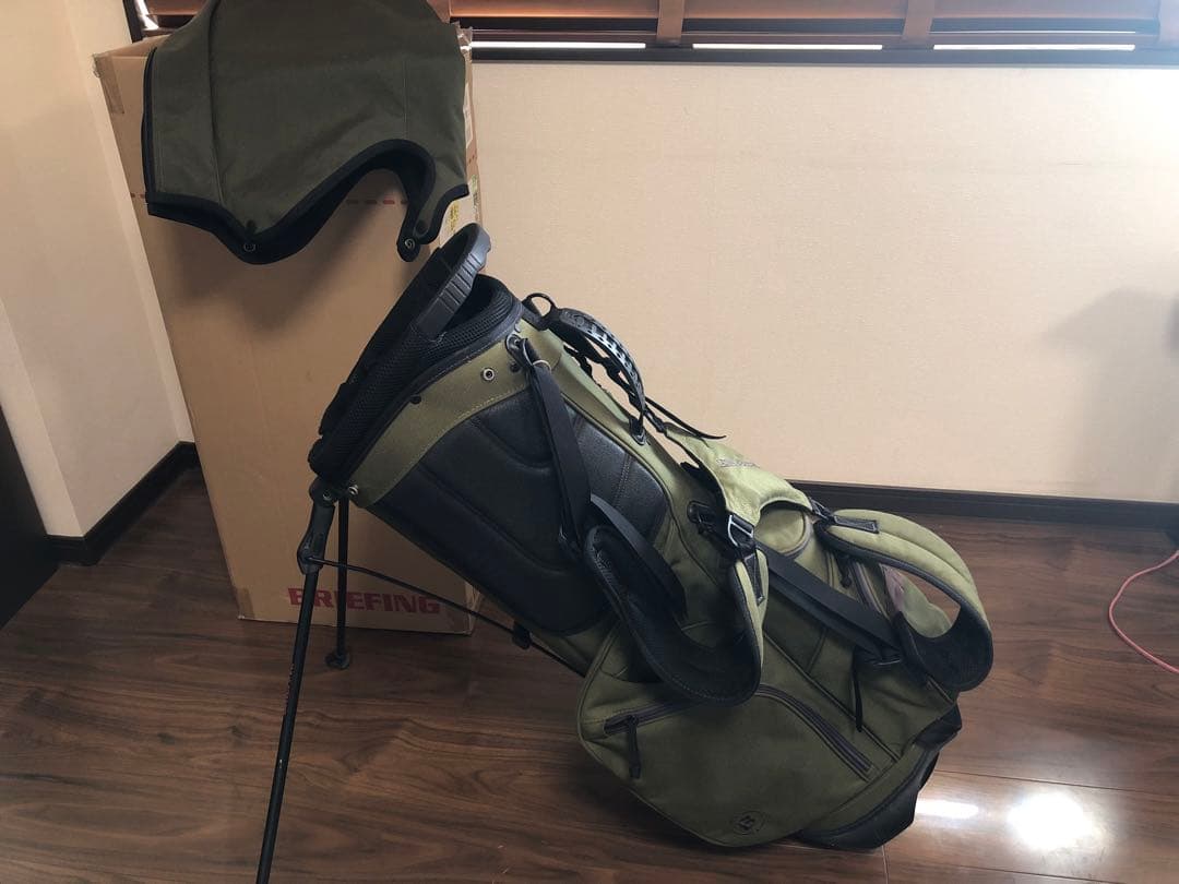 BRIEFING キャディバッグ　CR-4 レンジャーグリーン