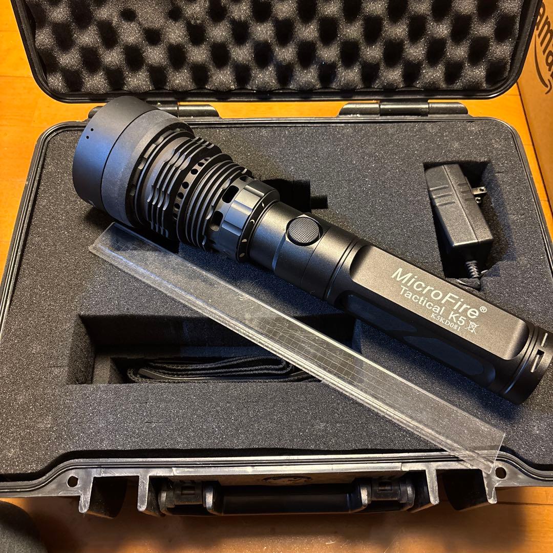 【軍採用モデル・値下げ可】MicroFire Tactical K5 懐中電灯