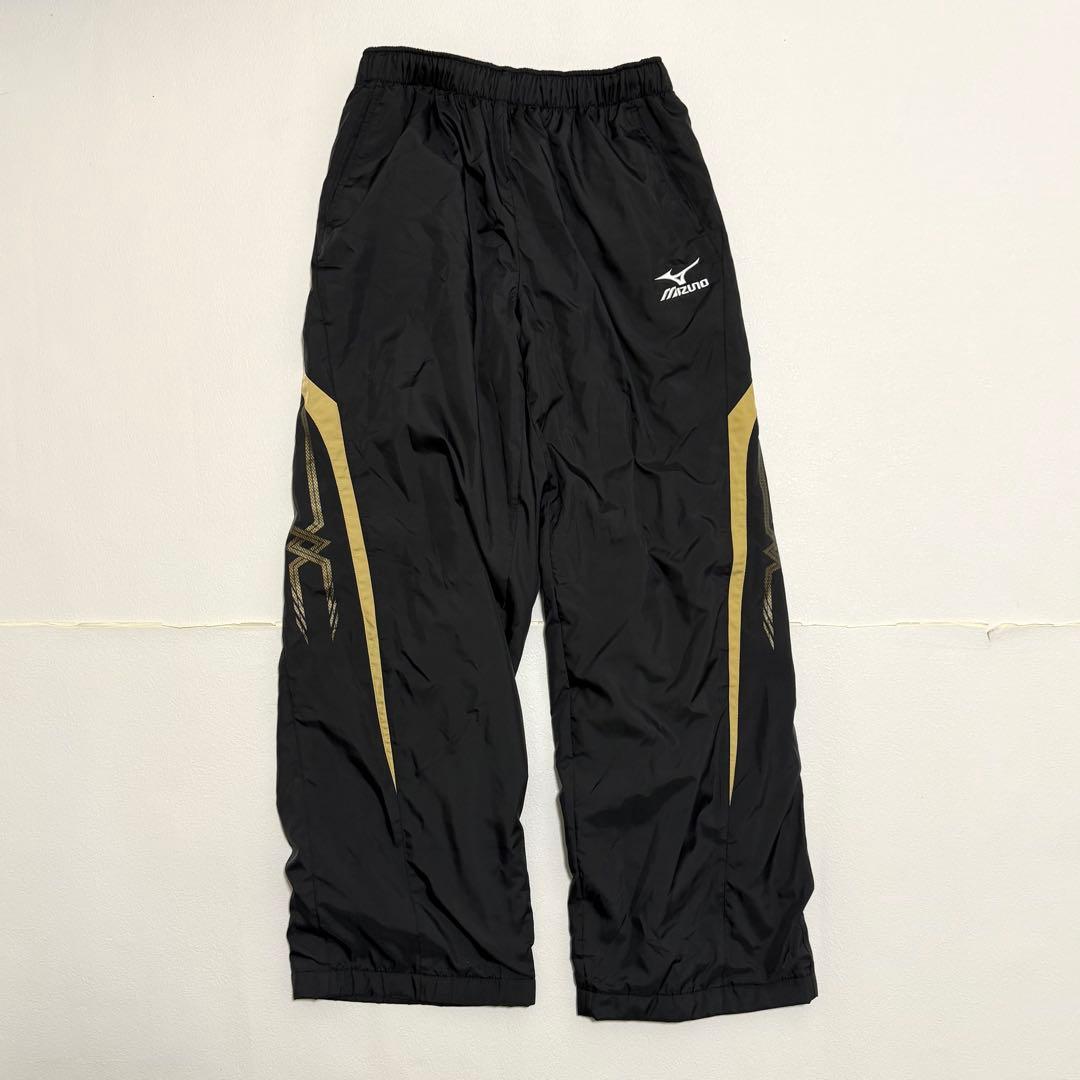 ✨美品✨MIZUNO ブレスサーモ ウインドブレーカー 上下 中綿 黒　金　XL