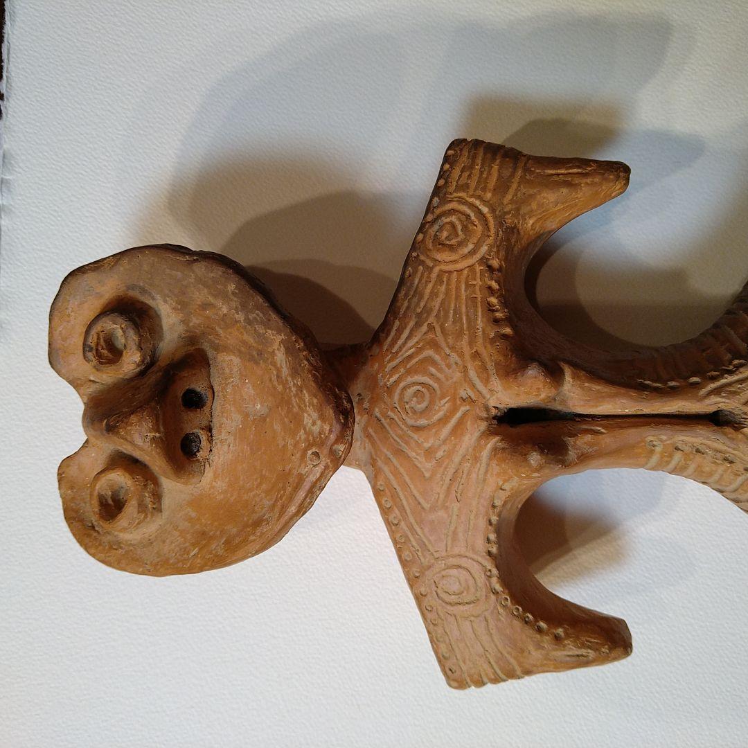 ハート型 土偶 レプリカ 複製品 置物