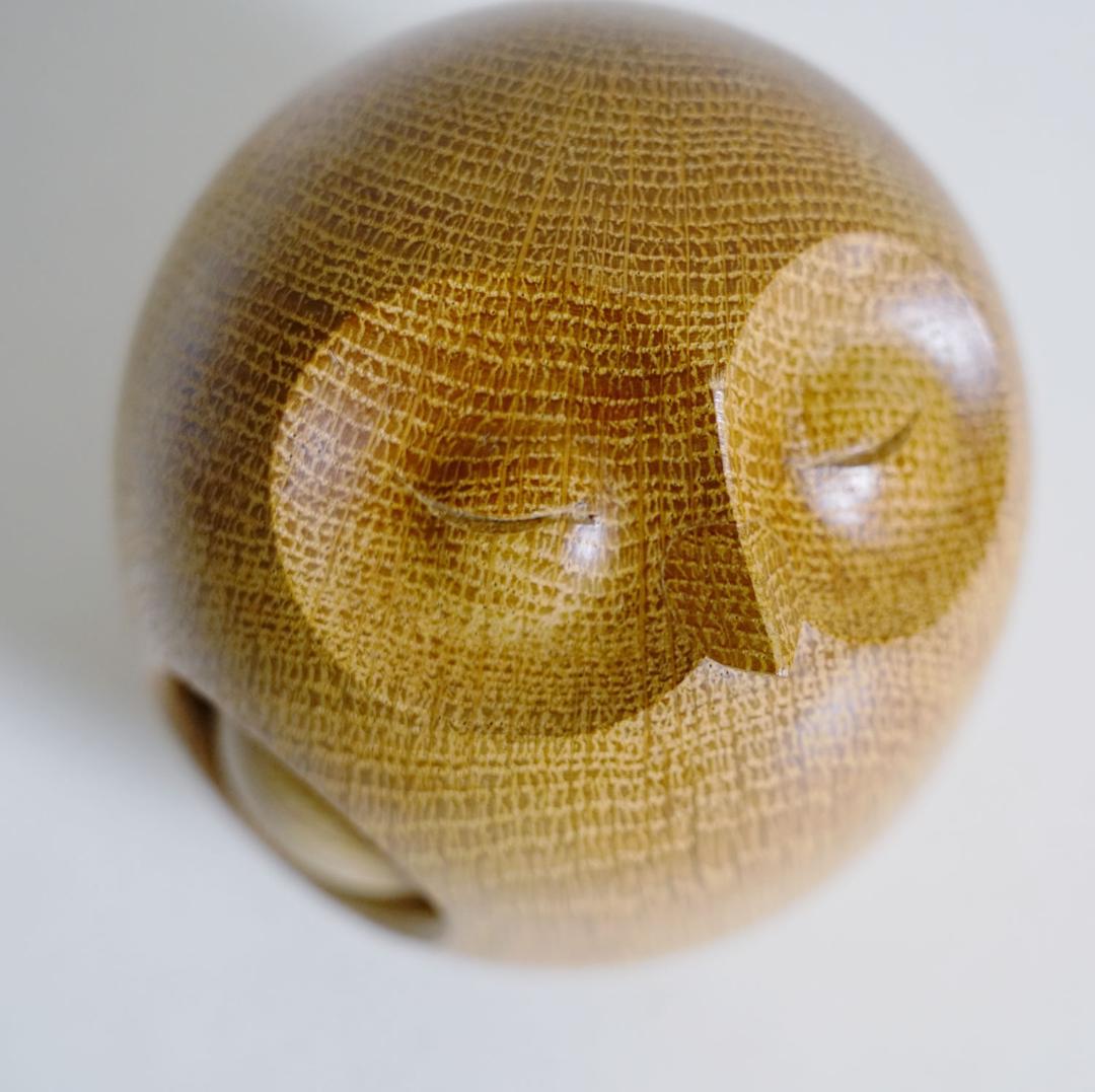 ＜希少＞HISA CRAFT　太田久幸　木の仲間たち　子持ちフクロウ